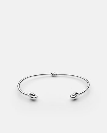 Armreif Knot Petit S, Edelstahl