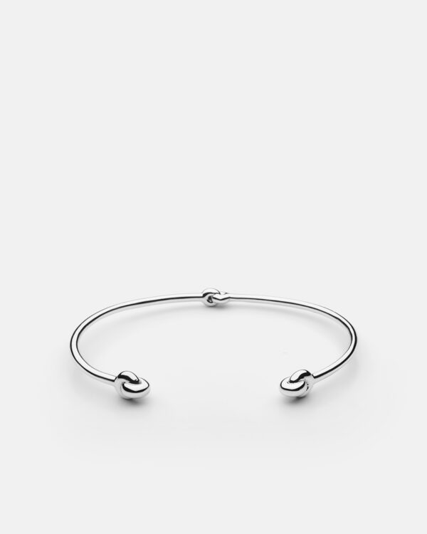 Armreif Knot Petit S, Edelstahl