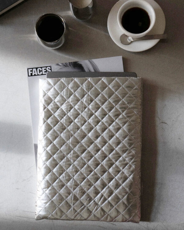 LAPTOP SLEEVE, silver