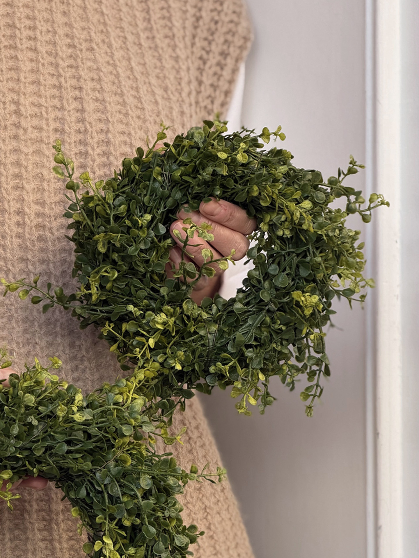 blomSONDER_buchskranz_20_2 Evergreen Buchskranz, 20cm