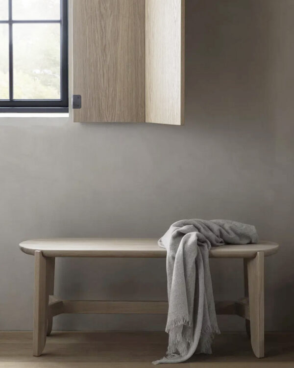 Decke Merino, softgrey