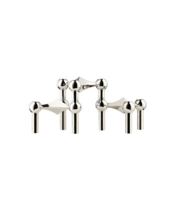 Nagel kerzenhalter 3er, chrome