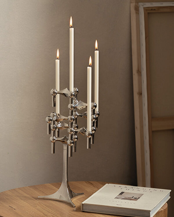 Kerzenständer, chrome