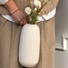 Elva Vase, Offwhite Elva Vase, Offwhite