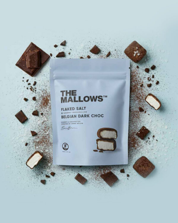 the mallows, dark Chocolate - sea salt