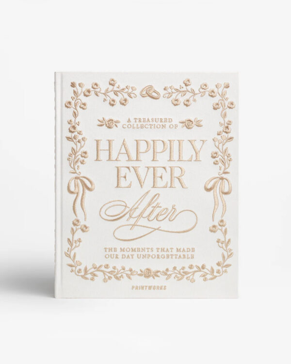 Fotoalbum, HAPPILY EVER AFTER bestickt