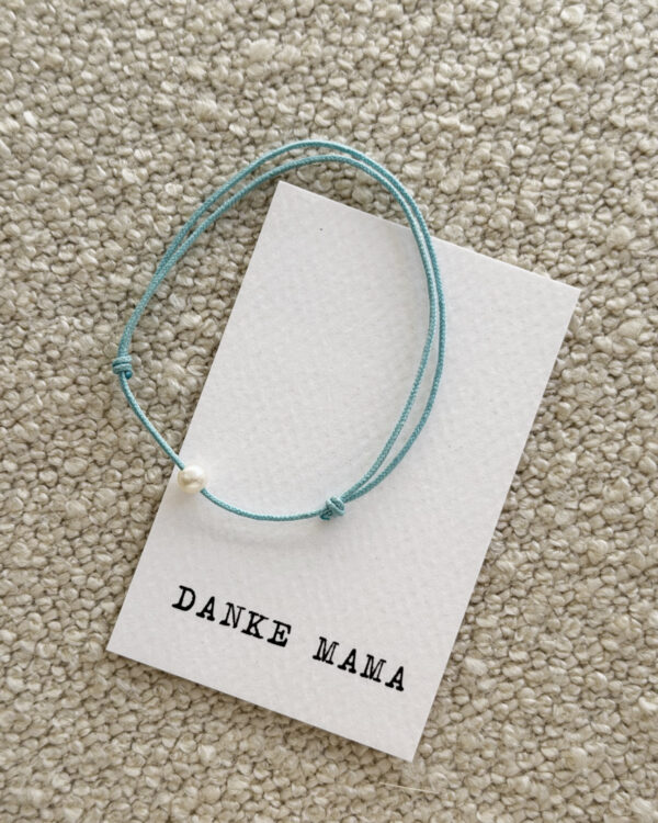 FLOAT Pearl Bracelet, aqua