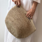 Nordic Crochet Basket nature, medium