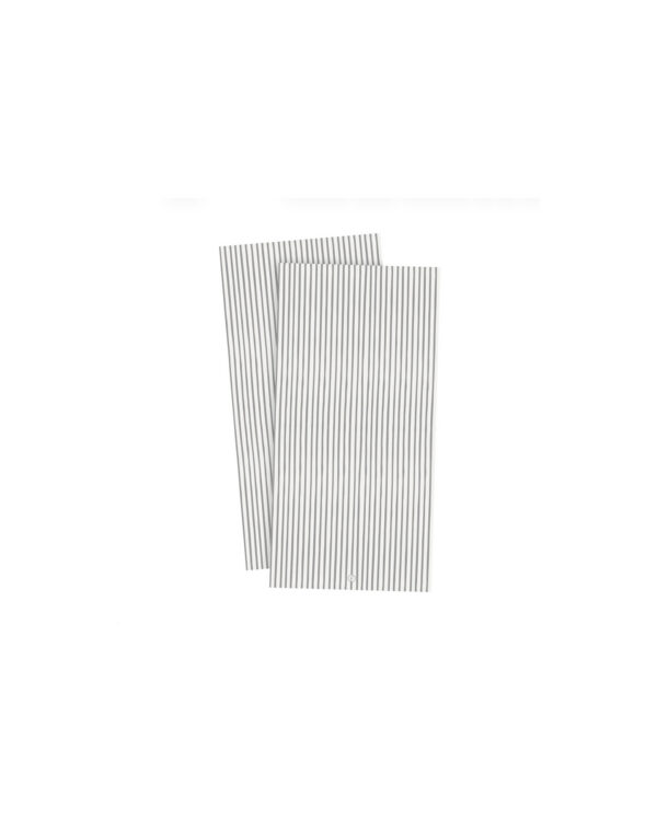 Grey Servietten Stripes