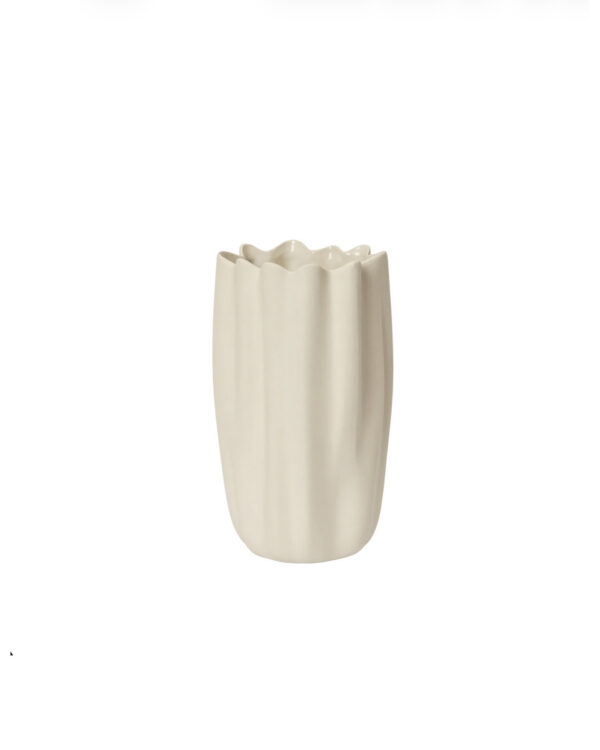 Nium Vase, Offwhite