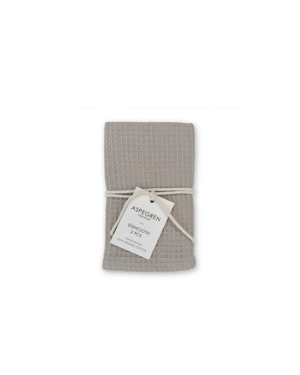 Dish clothes 2er-set, taupe