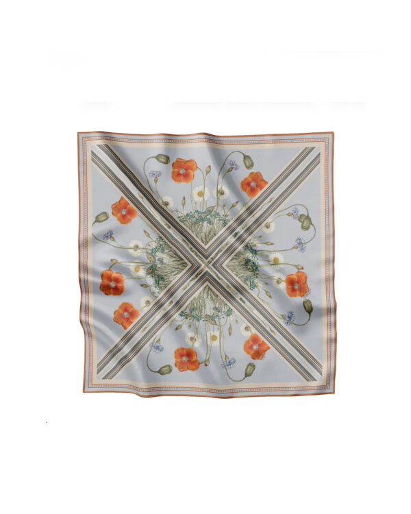 Seidentuch 70x70, Wildframe