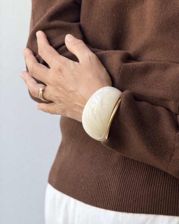FLOW Petit Bracelet, Brass