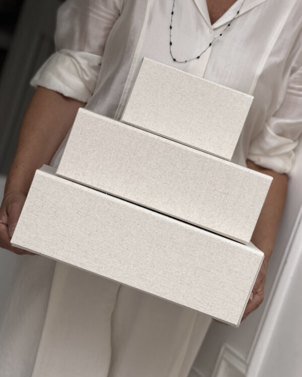 Storage Box Leinen, Large