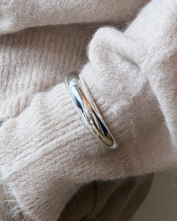 FLOW Bracelet, Silver