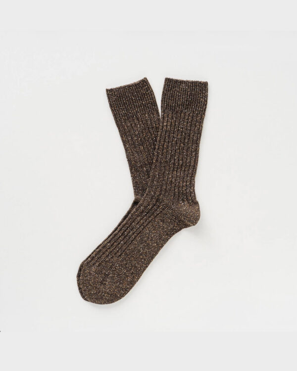 silk and wool Socken mocha, 36-40