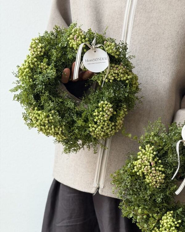 Green Berry Kranz, 25cm