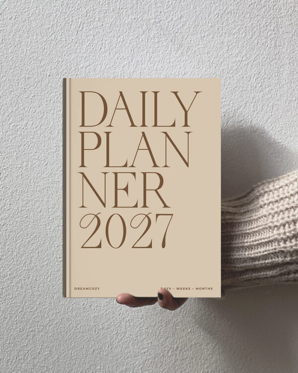 Cozy Planner 2027, beige