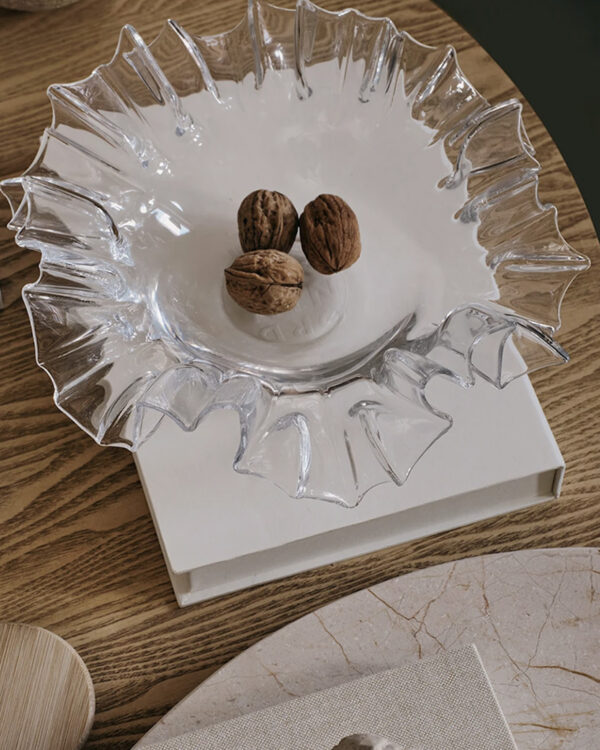 Rumy Deco Plate, clear