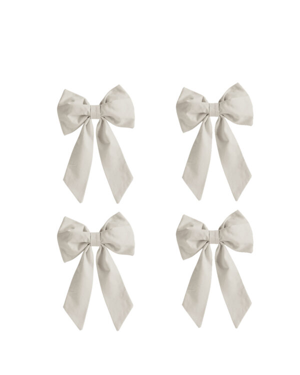 Schleifenset Classic Bow, Cream
