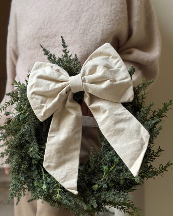 Schleife Classic Bow, Cream