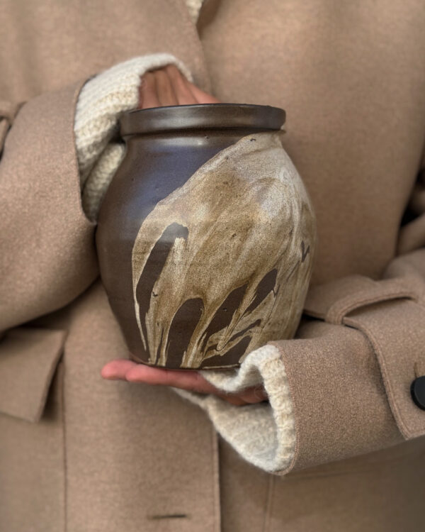 Franca Pot, brown